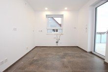 K�che mit Zugang auf Dachterrasse Wohnen �ber den D�chern von Griesheim!