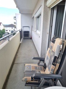 Balkon Sch�ne 3-Zimmer-Wohnung in Feldrandlage